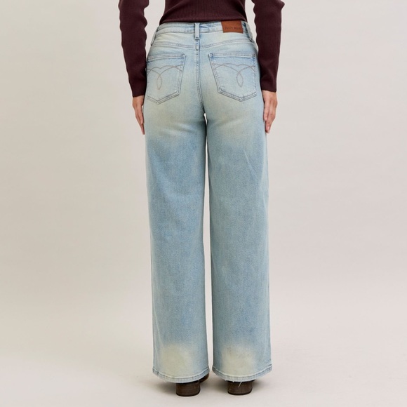 NEW🎉 Judy Blue High Waist Column Straight Jeans - Picture 10 of 12